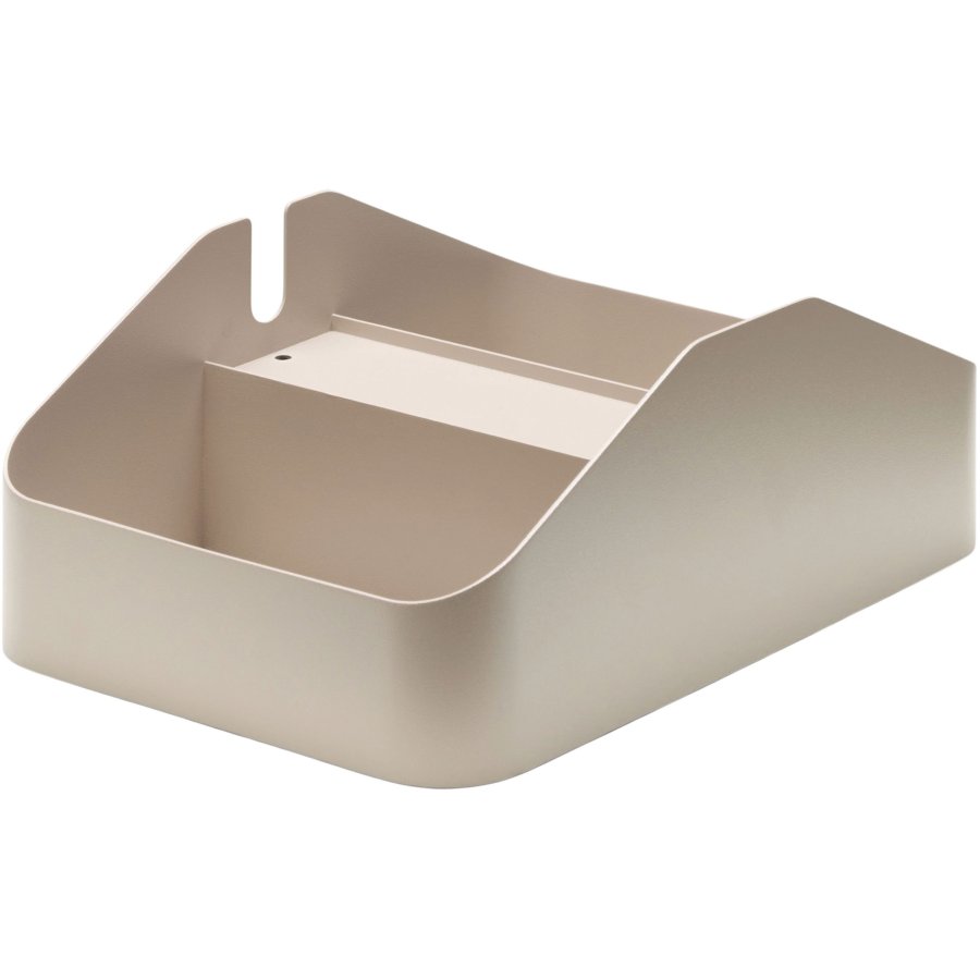 Pedestal Power Bar Tray Double 25x10 cm, Oat